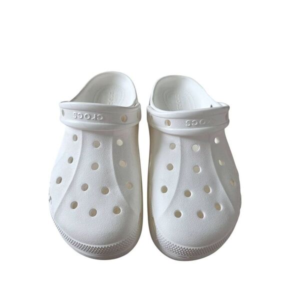 Crocs White Womens 8 White Baya Clog Platform - Picture 5 of 8